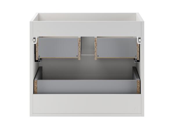 Servantskap ASTER WHITE  60 60x46x50 -  2 Skuffer