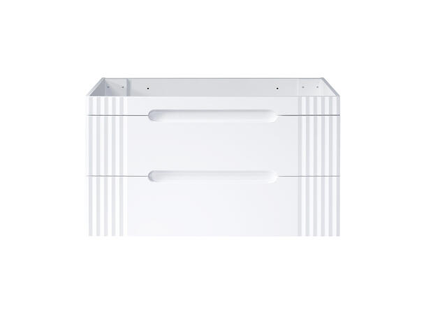 Servantskap FIJI WHITE 120 cm 120x46x62 -  2 Skuffer