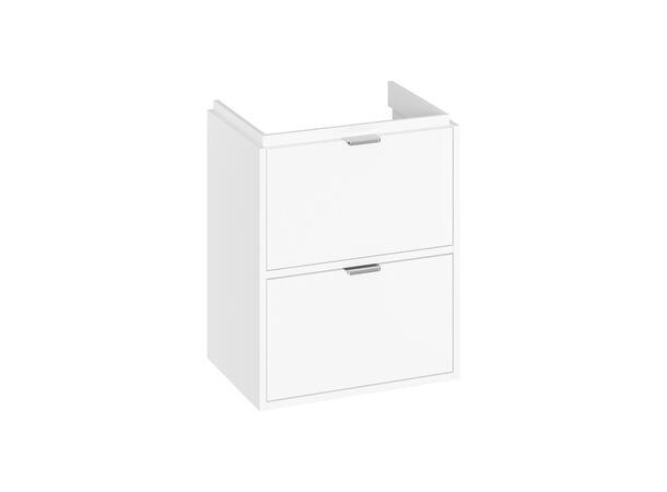 Servantskap FRI FORM LIVA Hvit  50 cm 50x37x60 -  Slim