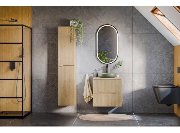 Servantskap NORDIC CREMONA 60 60x46x57 -  2 Skuffer - Lys eik