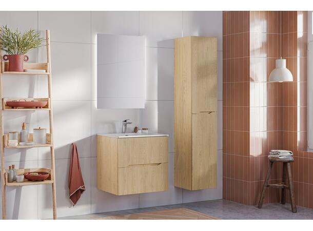 Servantskap NORDIC CREMONA 60 60x46x57 -  2 Skuffer - Lys eik