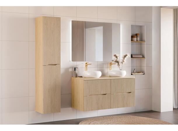 Servantskap NORDIC CREMONA 60 60x46x57 -  2 Skuffer - Lys eik