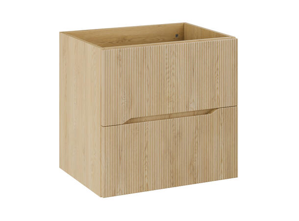 Servantskap NORDIC CREMONA 60 60x46x57 -  2 Skuffer - Lys eik