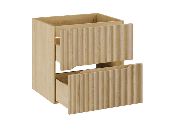 Servantskap NORDIC CREMONA 60 60x46x57 -  2 Skuffer - Lys eik