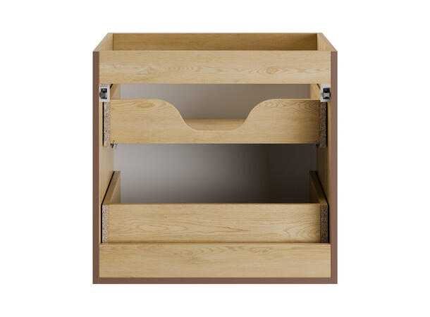 Servantskap NORDIC CREMONA 60 60x46x57 -  2 Skuffer - Lys eik