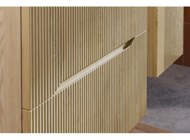 Servantskap NORDIC CREMONA 60 60x46x57 -  2 Skuffer - Lys eik