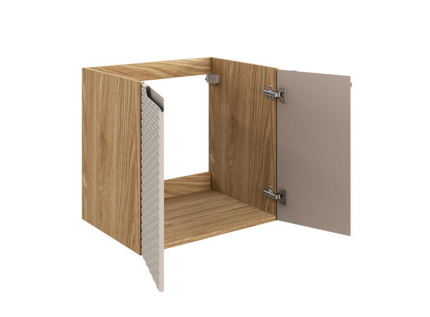 Servantskap OCEAN  BEIGE 60 cm 60x57x46 m/2 dør