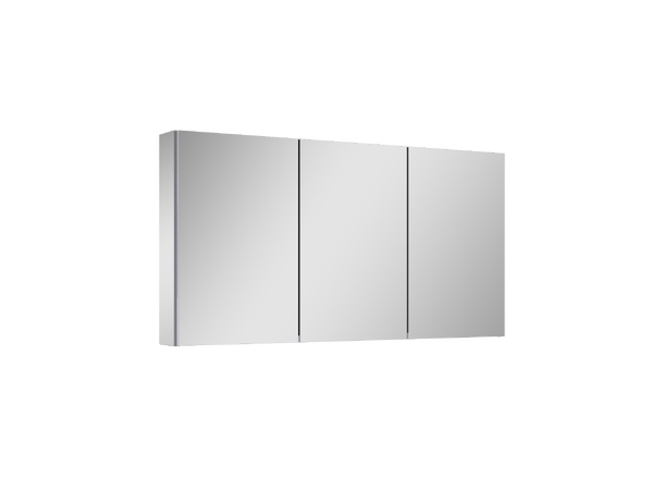 Speilskap 120 cm 120x62x13  - m/3 dører