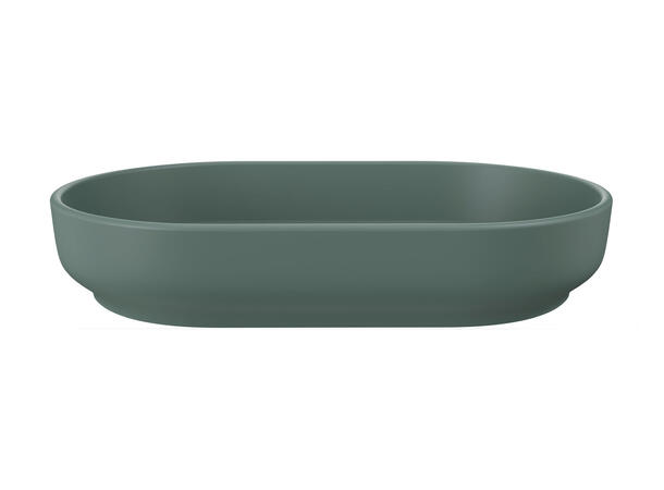 Toppmontert Servant RIVER 2 FOREST GREEN 55x12x35 cm - Grønn matt
