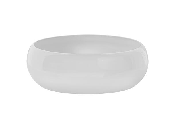 Toppmontert Servant WIKI WHITE 36x12x36 cm - Hvit