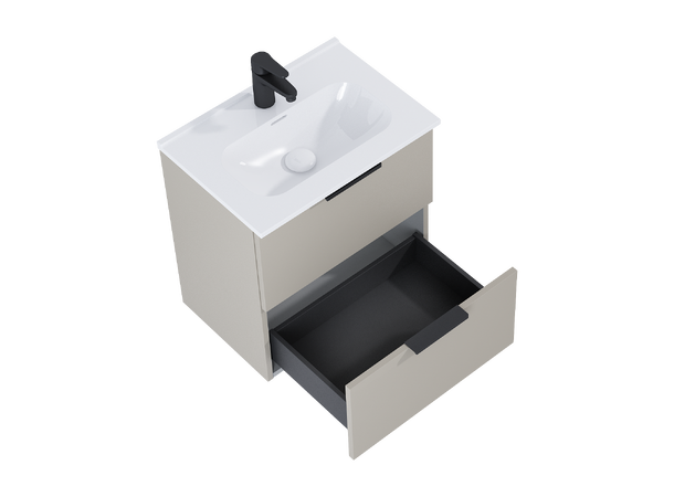 Underskap m/servant  50 cm 51x36x55 - beige matt