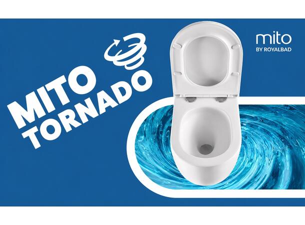 vegghengt toalettpakke  Koral 53x36 - Vortex flush