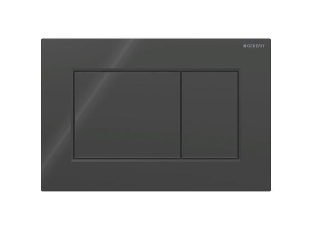 Betjeningsplate Geberit Sigma01 Svart blank
