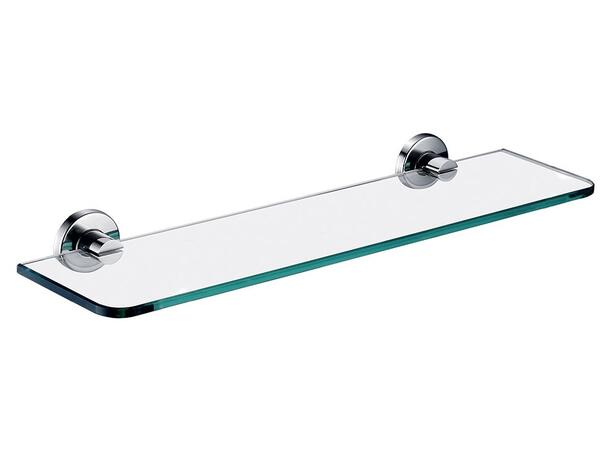 Glasshylle SMILE 500  mm – Krom