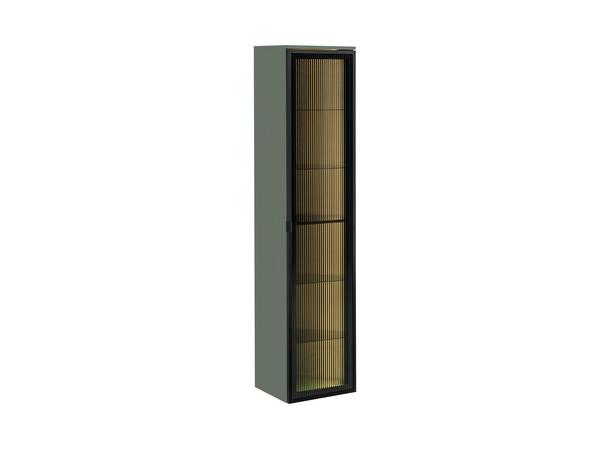 Høyskap SKOGSGRØNN H = 172 cm  -  LED-belysning