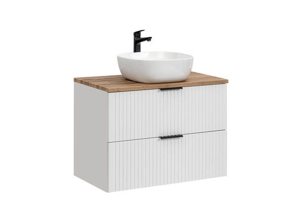 Møbelpakke ADEL WHITE  80 80x46x57 - 2 Skuffer