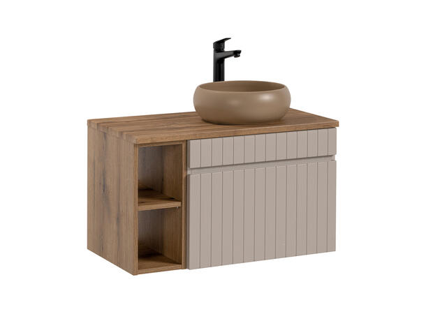 Møbelpakke ICONIC CASHMERE 80 80x46x45- 1 Skuff