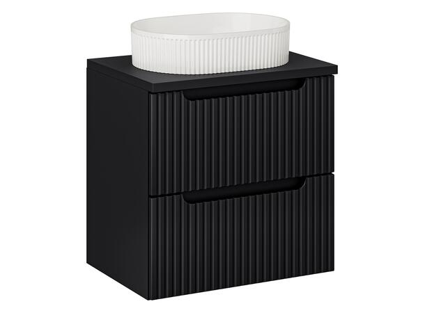 Møbelpakke NOVA BLACK 60 cm 60x39x57  - 2 Skuffer