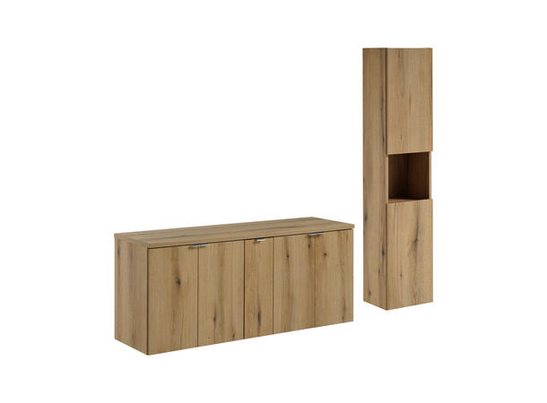Møbelpakke NOVA OAK 140 140x39x57 - m/5 dør