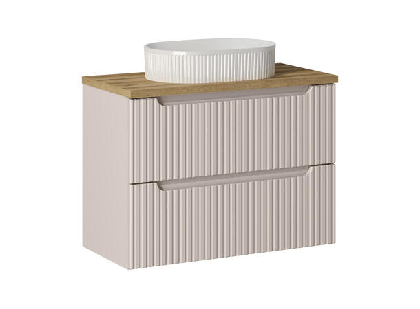 Møbelpakke  NOVA CASHMERE 80 80x39x57- 2 Skuffer