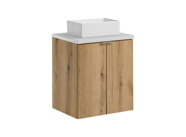 Møbelpakke  NOVA OAK 50 cm 50x39x57- m/2 dør