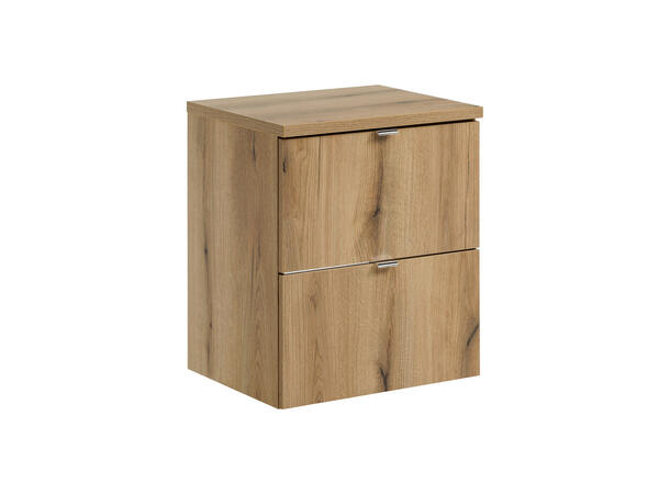 Møbelpakke  NOVA OAK 60 cm 60x39x57- 2 Skuffer
