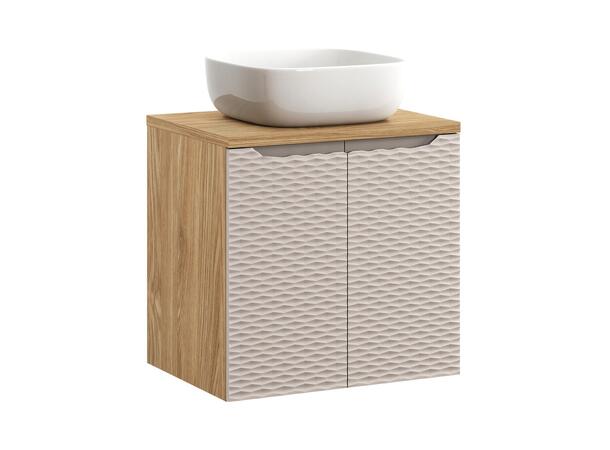 Møbelpakke  OCEAN BEIGE 60 60x46x57 - m/2 dør