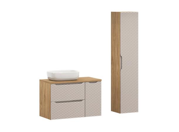 Møbelpakke  OCEAN BEIGE 90 90x46x57 -2 Skuffer/1 dør