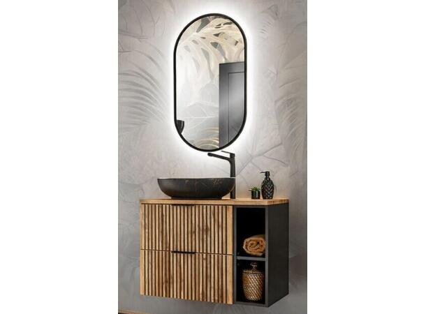 Møbelpakke  XILO BLACK 100 cm 100x46x57 - 2 Skuffer