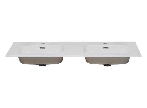 Møbelservant GO 120 DP WHITE 121x17x46 cm - Dobbelt