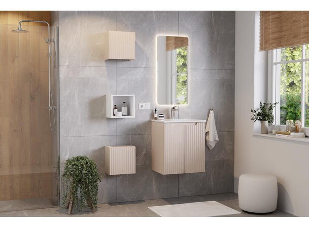 Møbelservant SKY 3 60 DP WHITE 61x15x40cm - Hvit