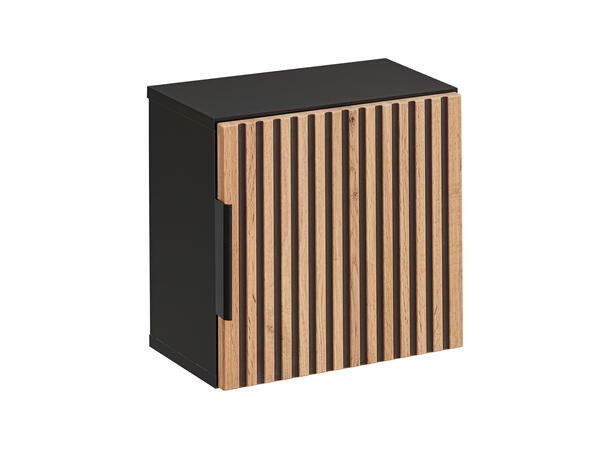 Overskap XILO BLACK  Qubik 35x35x22  m/1 dør