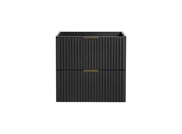 Servantskap ADEL BLACK 60 60x46x57 -  2 Skuffer