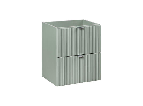 Servantskap LINE REED GREEN 50 cm 50x39x57 - 2 Skuffer