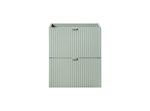 Servantskap LINE REED GREEN 50 cm 50x39x57 - 2 Skuffer