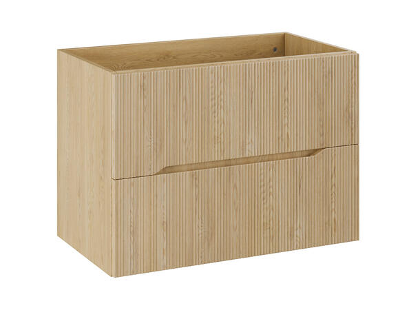Servantskap NORDIC CREMONA 80 80x46x57 -  2 Skuffer - Lys eik