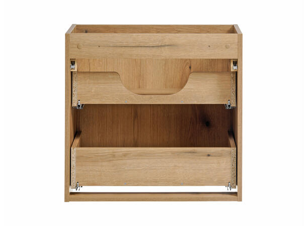Servantskap NOVA Oak  60 cm 60x39x57 - 2 Skuffer