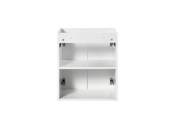 Servantskap NOVA WHITE  50 cm 50x39x57 m/2 dør