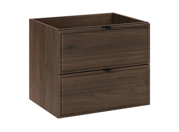 Servantskap TERRA VILLA  60 cm 60x46x50 - 2 Skuffer Valnøtt