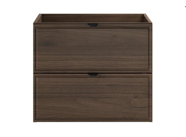 Servantskap TERRA VILLA  60 cm 60x46x50 - 2 Skuffer Valnøtt