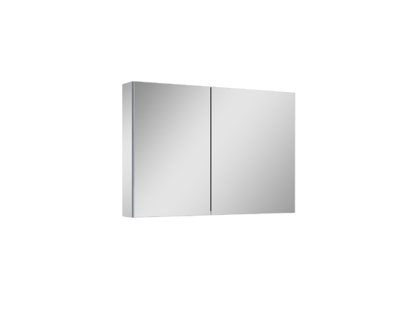 Speilskap 90 cm 90x62x13  - m/2  dører