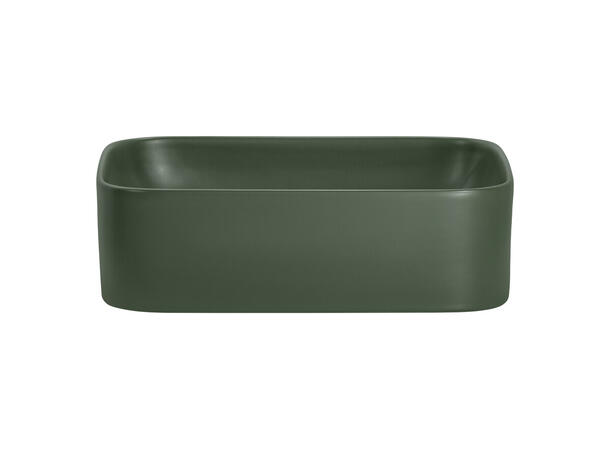 Toppmontert Servant KAMA GREEN 50 50x15x38 cm - Grønn matt