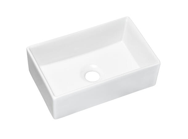 Toppmontert Servant  GAJA 35 WHITE 35x11x22 cm - Hvit