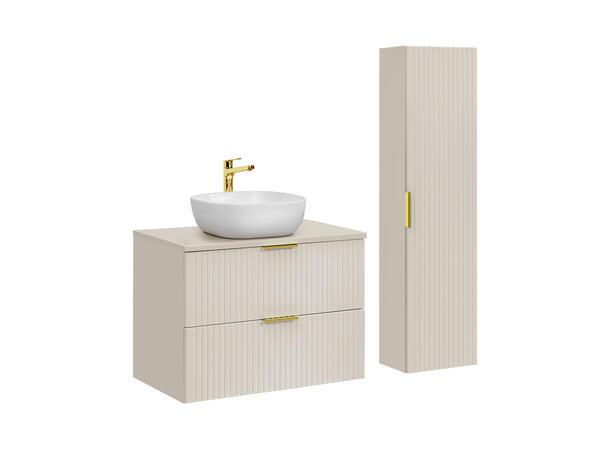 Underskap m/ benkeplate ADEL CASHMERE 80 80x46x57 - 2 Skuffer