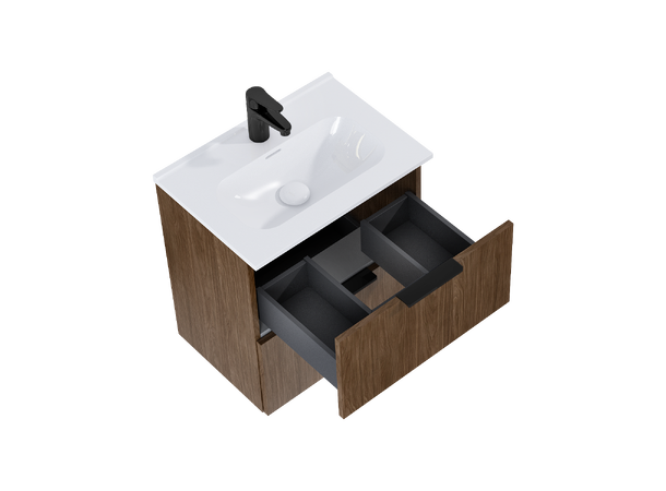 Underskap m/servant  50 cm 51x36x55 - valnøtt