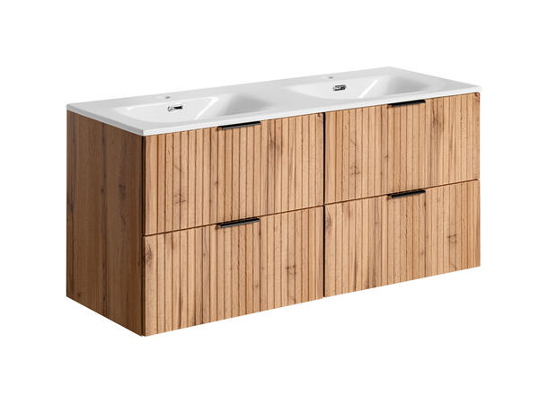 Underskap med servant ADEL OAK 120 120x46x57 - 4 Skuffer