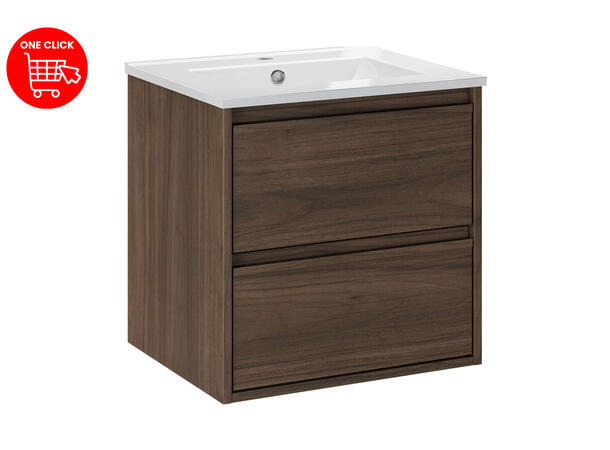 Underskap med servant VIOLA  VILLA 50 cm 50x46x50 - 2 Skuffer