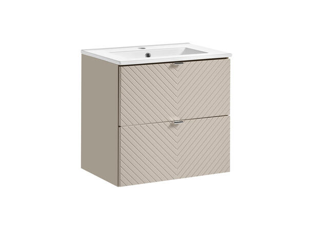 Underskap med servant VIVA CASHMERE 60 60x39x57- 2 Skuffer