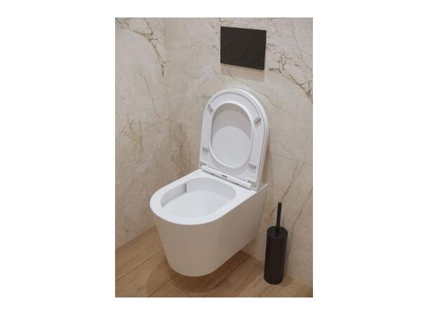 Vegghengt toalettpakke  Koral 49x36 - Vortex flush - Kompakt