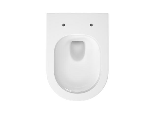 Vegghengt toalettpakke  Koral 49x36 - Vortex flush - Kompakt